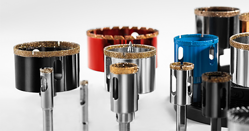 Features of diamond hole saw include.